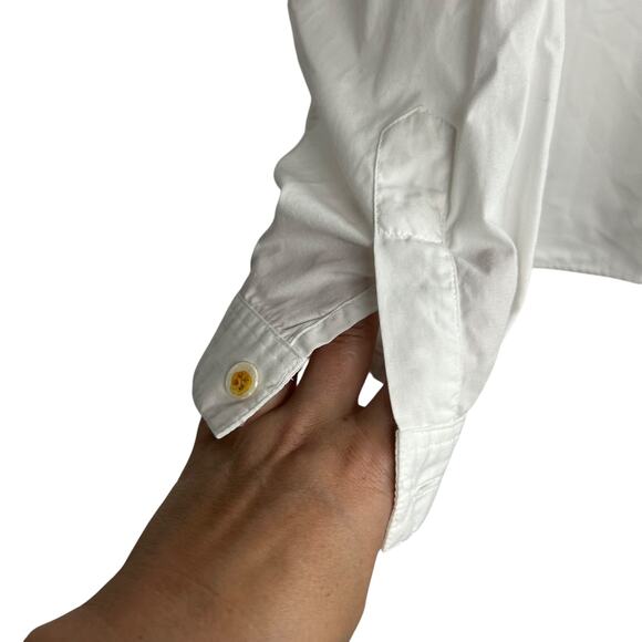 Rhinestone Western Fringe Shirt Carlton‎ Sport Embroidered White Size L - Picture 5 of 9